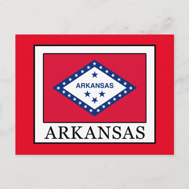 Cartão Postal Arkansas (Frente)