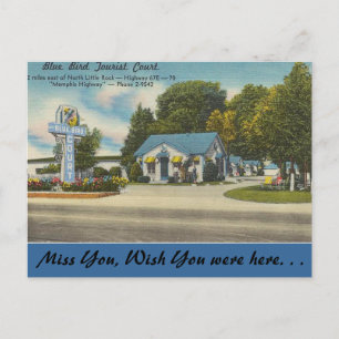 Cartão Postal Arkansas, Blue Bird Tourist Court