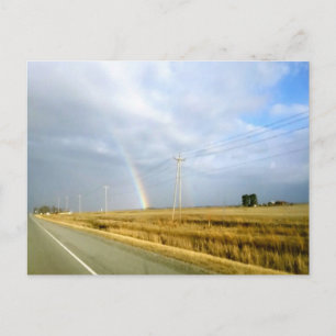 Cartão Postal Arkansas Delta Rainbow