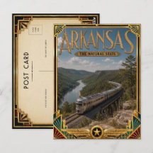 Arkansas Vintage Art Deco Era de Ouro
