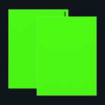 Cartão Postal Arlequim Cor Sólida Verde Neon<br><div class="desc">Cartão Postal Saudação Postal Nota Cartão postal impresso com ilustração de design de arte em cor sólida Harlequin Neon Verde por TheFabricSeal em Zazzle.com #Zazzle Feito https://www.zazzle.com/store/thefabricseal.</div>