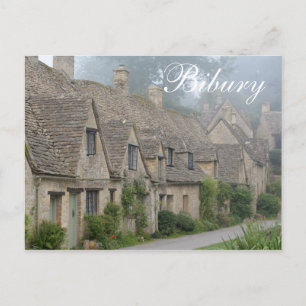 Cartão Postal Arlington Row, Cotswolds, cartão-postal 'Bibury'