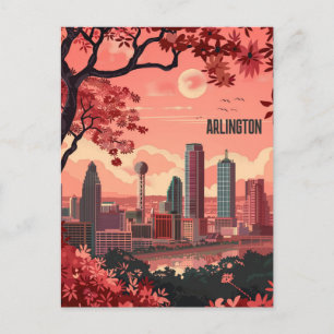Cartão Postal Arlington Texas Viagem