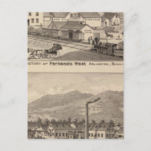 Cartão Postal Arlington Vermont