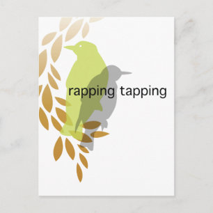 Cartão Postal Armadilhas - Pássaros na Ramificação