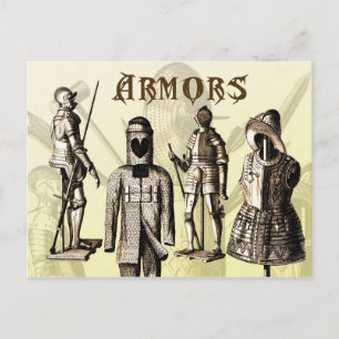 Cartão Postal Armários medievais