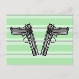 Cartão Postal Armas de mão, pistolas, armas de fogo