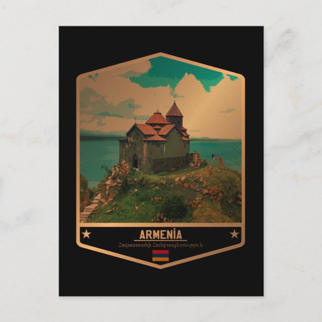 Cartão Postal Armênia (Frente)