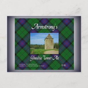 Cartão Postal Armstrong's Gilnockie Tower Ale