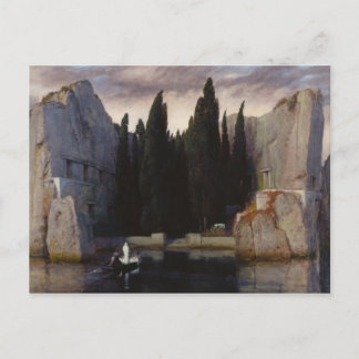 Cartão Postal Arnold Böcklin - A Ilha do Morto