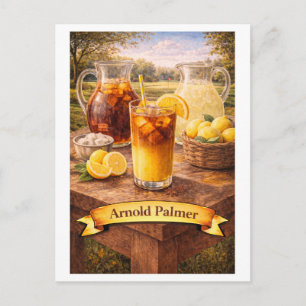 Cartão Postal Arnold Palmer (Série de Comida Americana)
