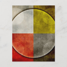 Cartão Postal Aro sagrado do nativo americano