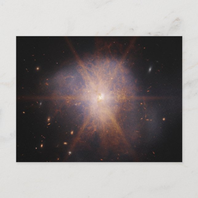 Cartão Postal Arp 220 Acende O Céu Noturno (Frente)