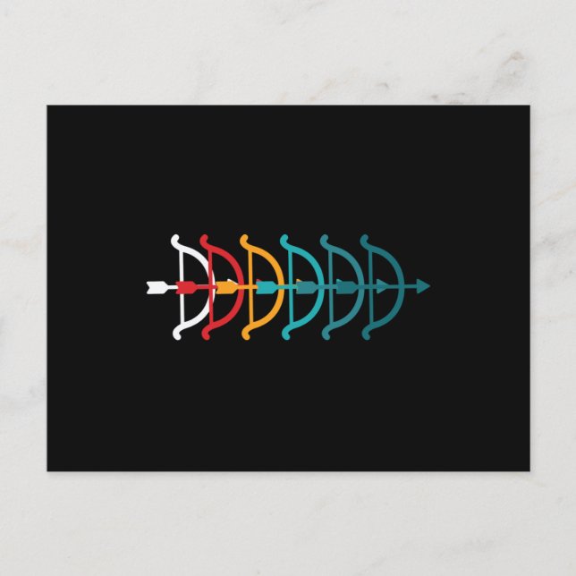 Cartão Postal Arqueiro (Frente)