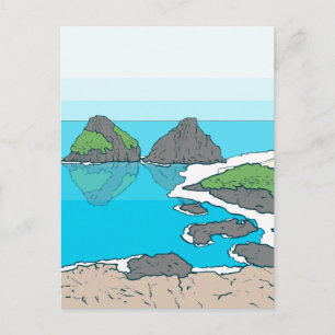 Cartão Postal Arquipélago de Fernando de Noronha - Brasil