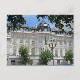 Cartão Postal arquitetura branca de buenos aires