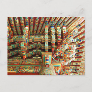 Cartão Postal Arquitetura coreana