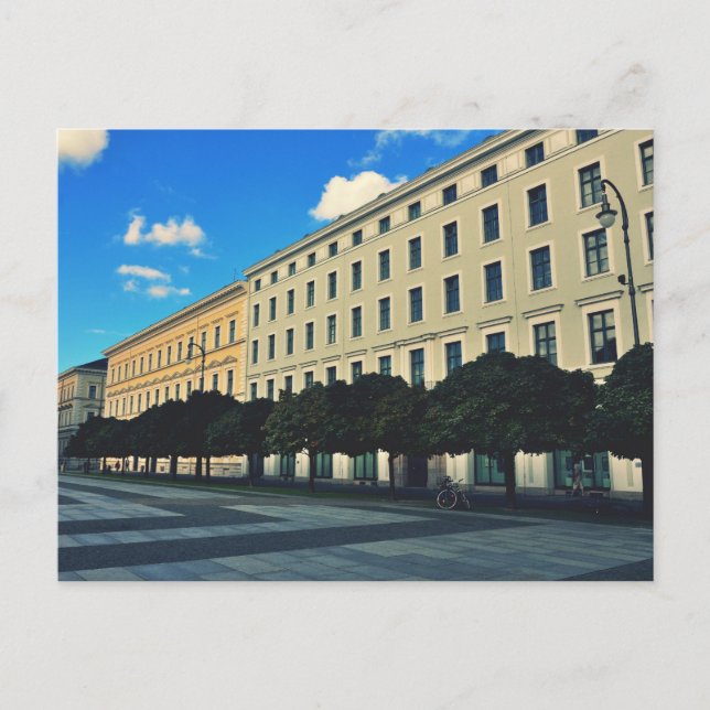 Cartão Postal Arquitetura de Munchen (Frente)