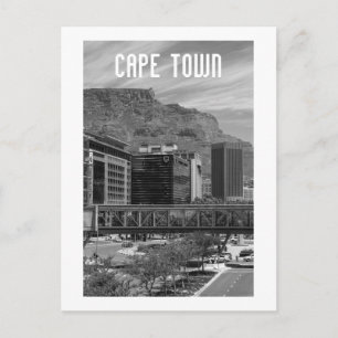 Cartão Postal Arquitetura de paisagem urbana da Cidade do Cabo n