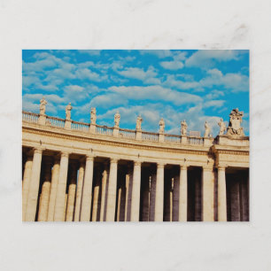 Cartão Postal arquitetura do vaticano