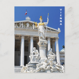 Cartão Postal Arquitetura em Viena, Áustria