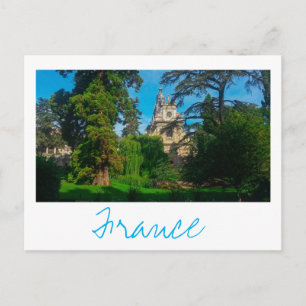 Cartão Postal Arquitetura francesa Catedral francesa Natureza