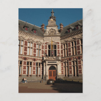 Cartão Postal Arquitetura Holandesa em Utrecht, Fotografia Legal