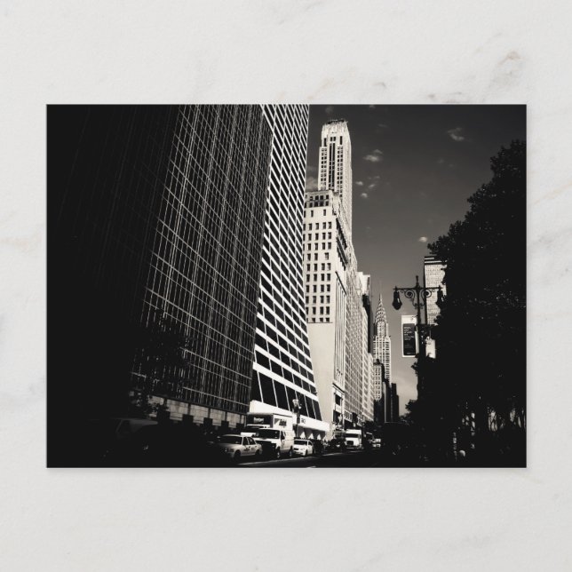 Cartão Postal Arquitetura Nova Iorque (Frente)