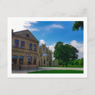 Cartão Postal Arquitetura sinagoga da Belarus Grodno Cityscape