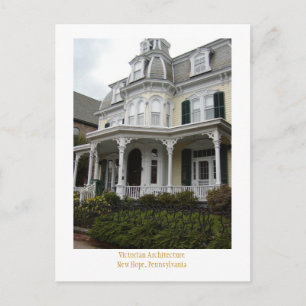 Cartão Postal Arquitetura vitoriana