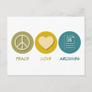 Cartão Postal Arquivos de Paz e Amor