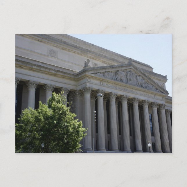 Cartão Postal Arquivos nacionais (Frente)