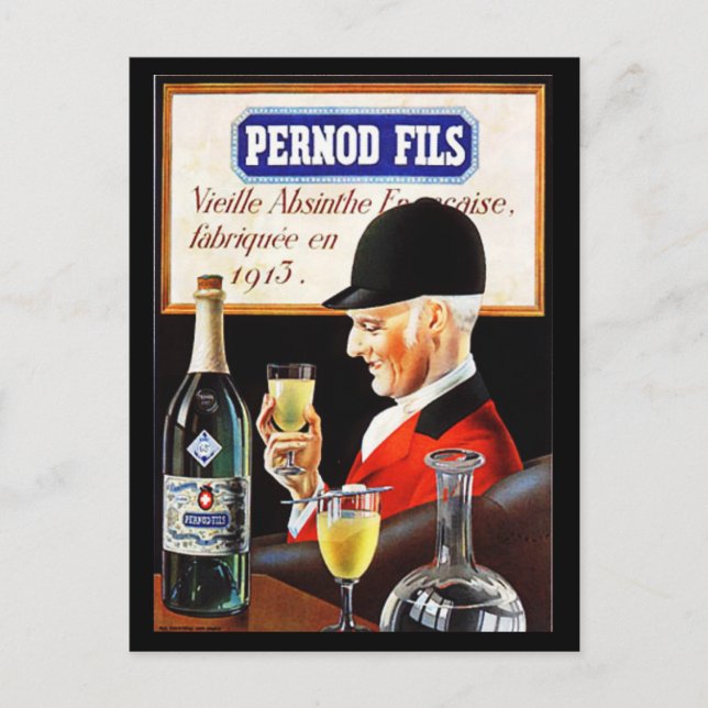 Cartão Postal Arquivos Pernod (Frente)