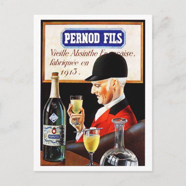 Cartão Postal Arquivos Pernod (Frente)