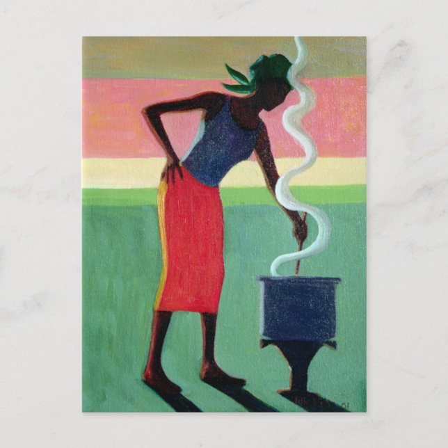 Cartão Postal Arroz do cozinhar 2001 (Frente)