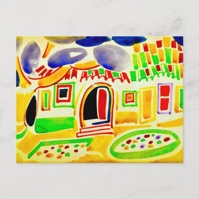 Cartão Postal Art B de Amadeo de Souza-Cardoso (Frente)