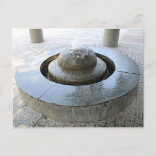 Cartão Postal Art District Fountain