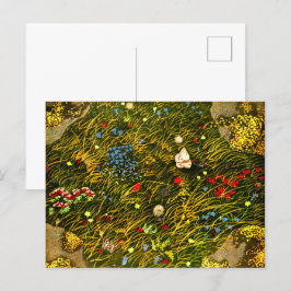 Cartão Postal Art Nouveau Alpino Meadow