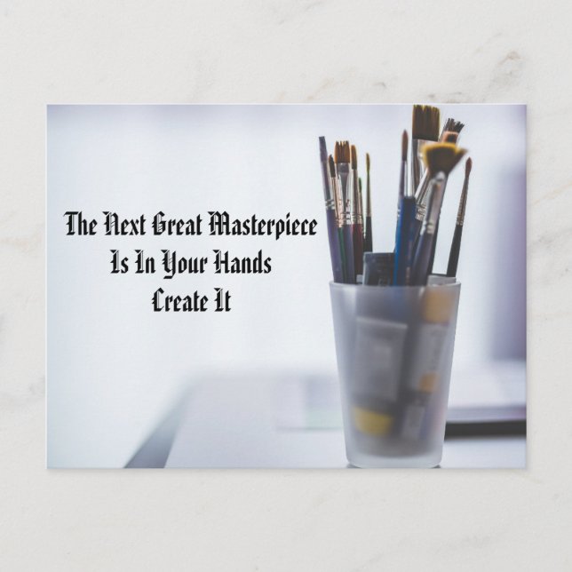 Cartão Postal Arte (Frente)