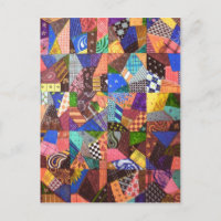 Arte abstracta da edredão de retalhos da edredão