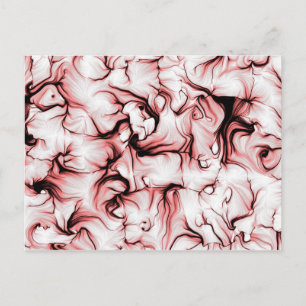 Cartão Postal Arte algorítmica abstrato