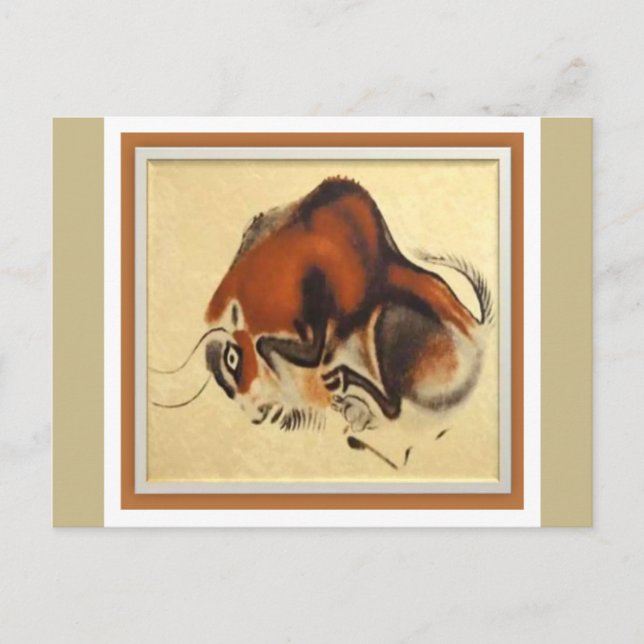 Cartão Postal Arte ALTAMIRA CAVE (Espanha) (Frente)