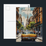 Cartão Postal Arte aquática de Buenos Aires<br><div class="desc">Arte aquática de Buenos Aires</div>