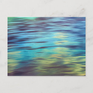 Cartão Postal Arte Aquática do Lago Austríaco