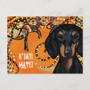 CARTÃO POSTAL ARTE AUSTRÁLIA                 