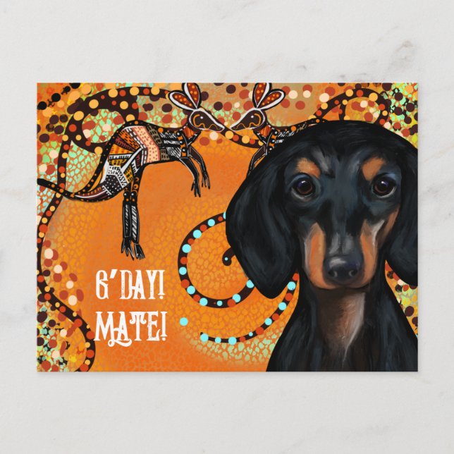 CARTÃO POSTAL ARTE AUSTRÁLIA                  (Frente)