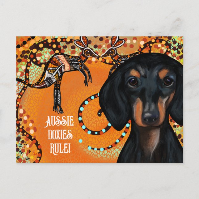 CARTÃO POSTAL ARTE AUSTRÁLIA                  (Frente)