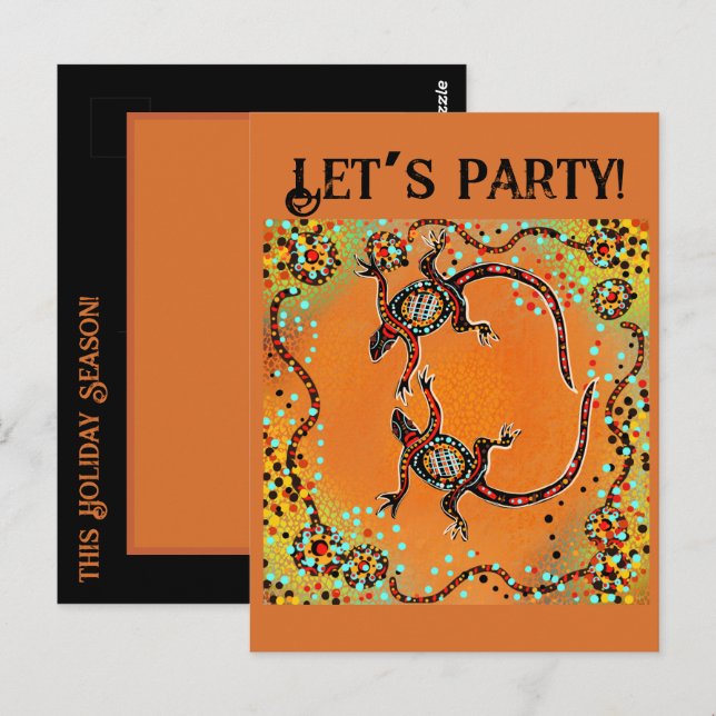 CARTÃO POSTAL ARTE AUSTRÁLIA                 (Frente/Verso)