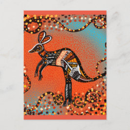 CARTÃO POSTAL ARTE AUSTRALIANA