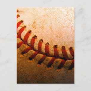 Cartão Postal Arte Baseball